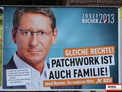 BZ Wahlplakat zur Nationalratswahl 2013